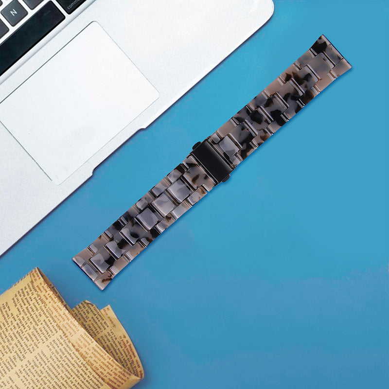 For Huawei Watch 2/Watch GT 2 42mm Resin Watch Band Wrist Strap Replacement 20mm with Stainless Steel Buckle