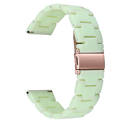 For Huawei Watch 2/Watch GT 2 42mm Resin Watch Band Wrist Strap Replacement 20mm with Stainless Steel Buckle 