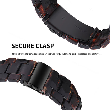20mm Resin Watch Band for Huawei Watch 2/Watch GT 2 42mm, Stainless Steel Buckle Replacement Strap
