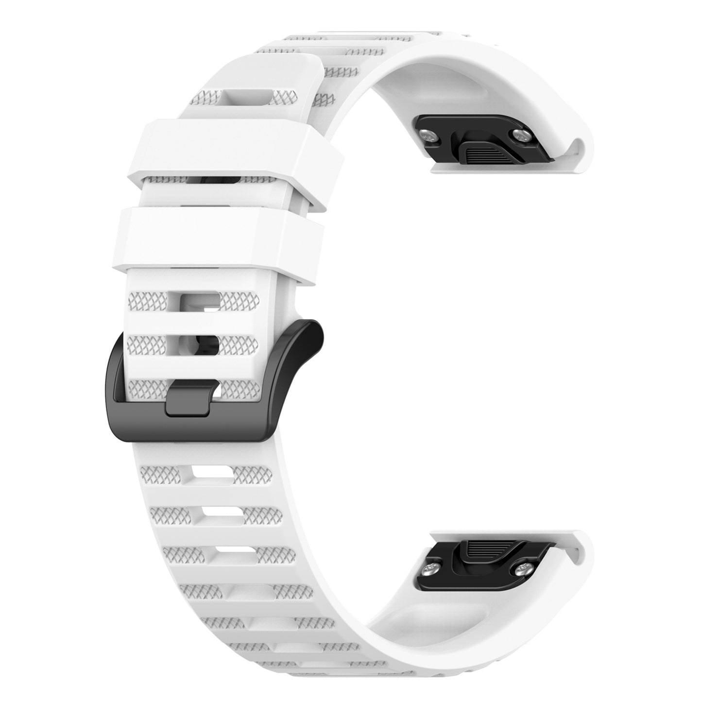 For Garmin Fenix 7/Epix Solid Color Quick Release Silicone Watch Band Replacement Wrist Strap 22mm