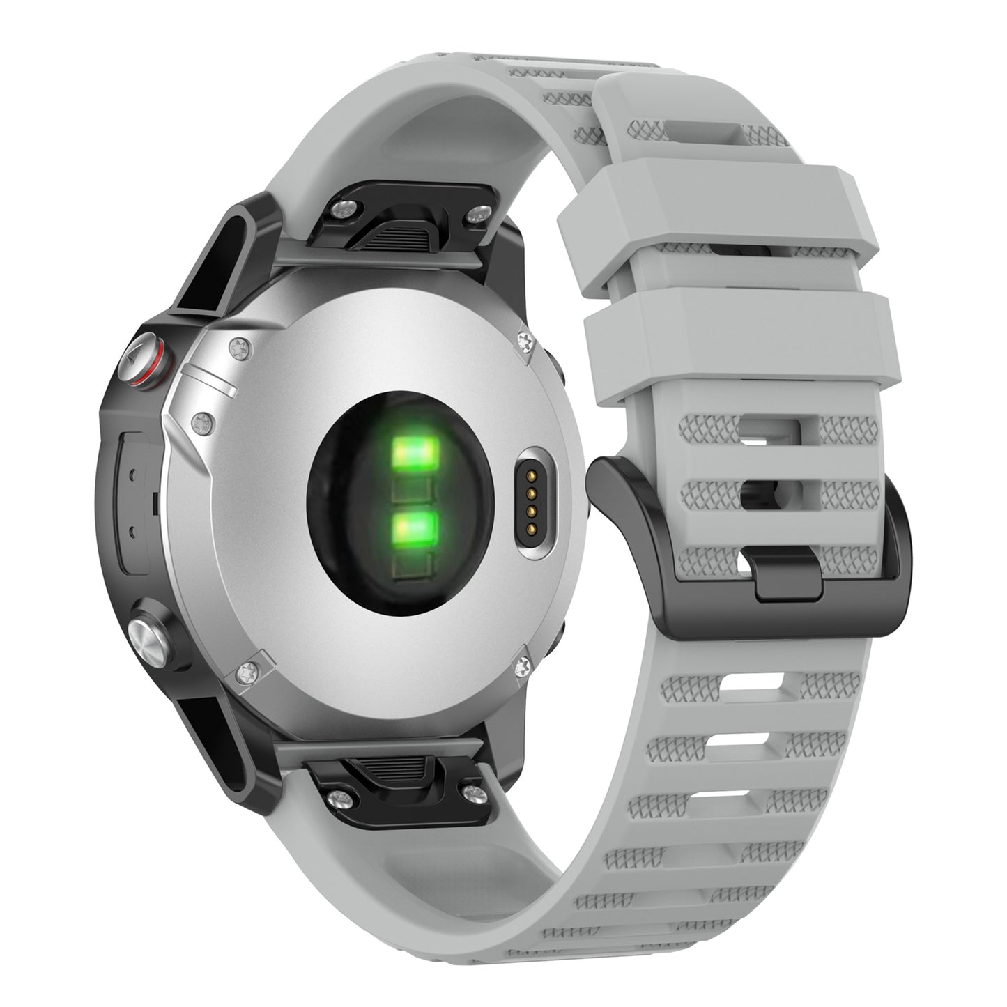 For Garmin Fenix 7/Epix Solid Color Quick Release Silicone Watch Band Replacement Wrist Strap 22mm