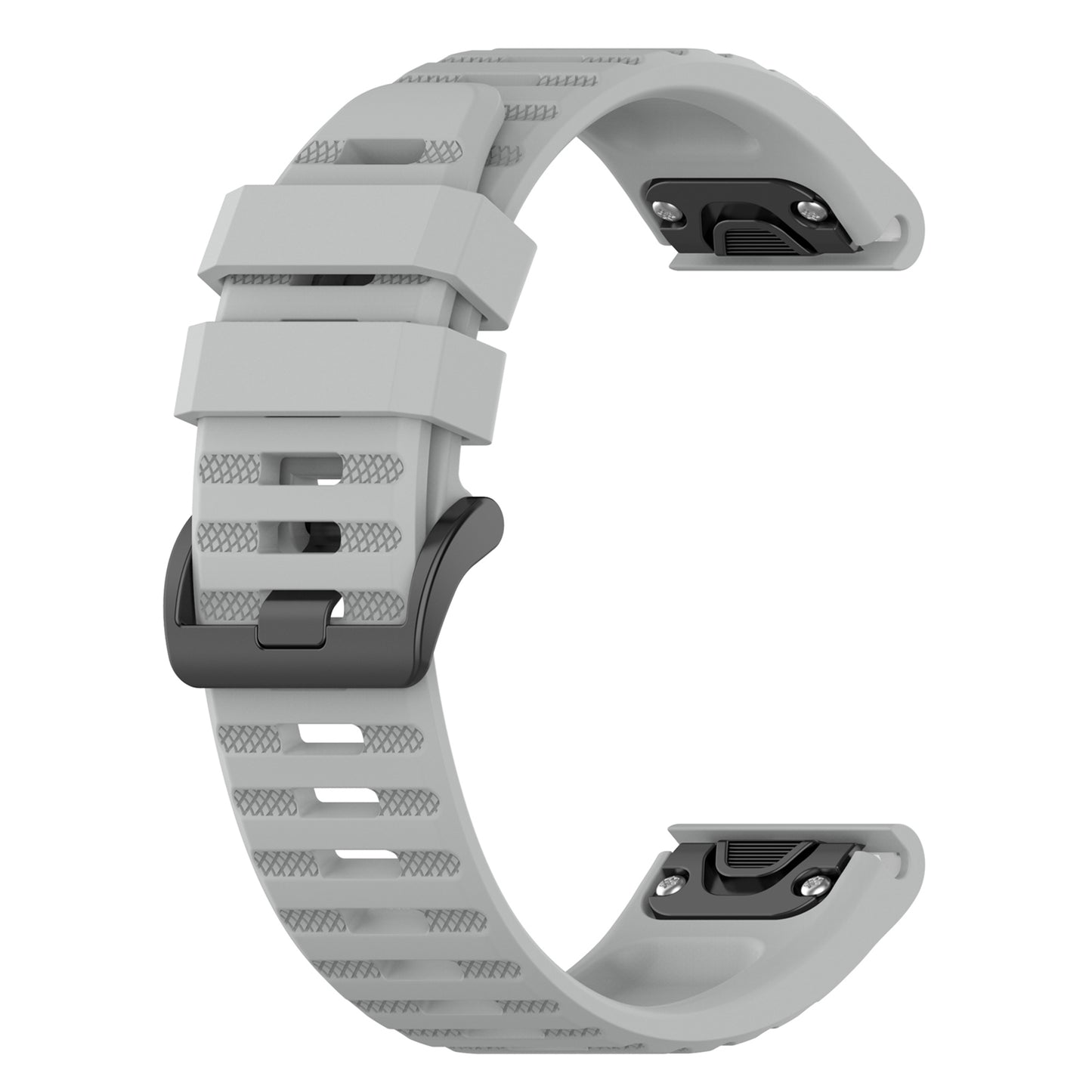 For Garmin Fenix 7/Epix Solid Color Quick Release Silicone Watch Band Replacement Wrist Strap 22mm