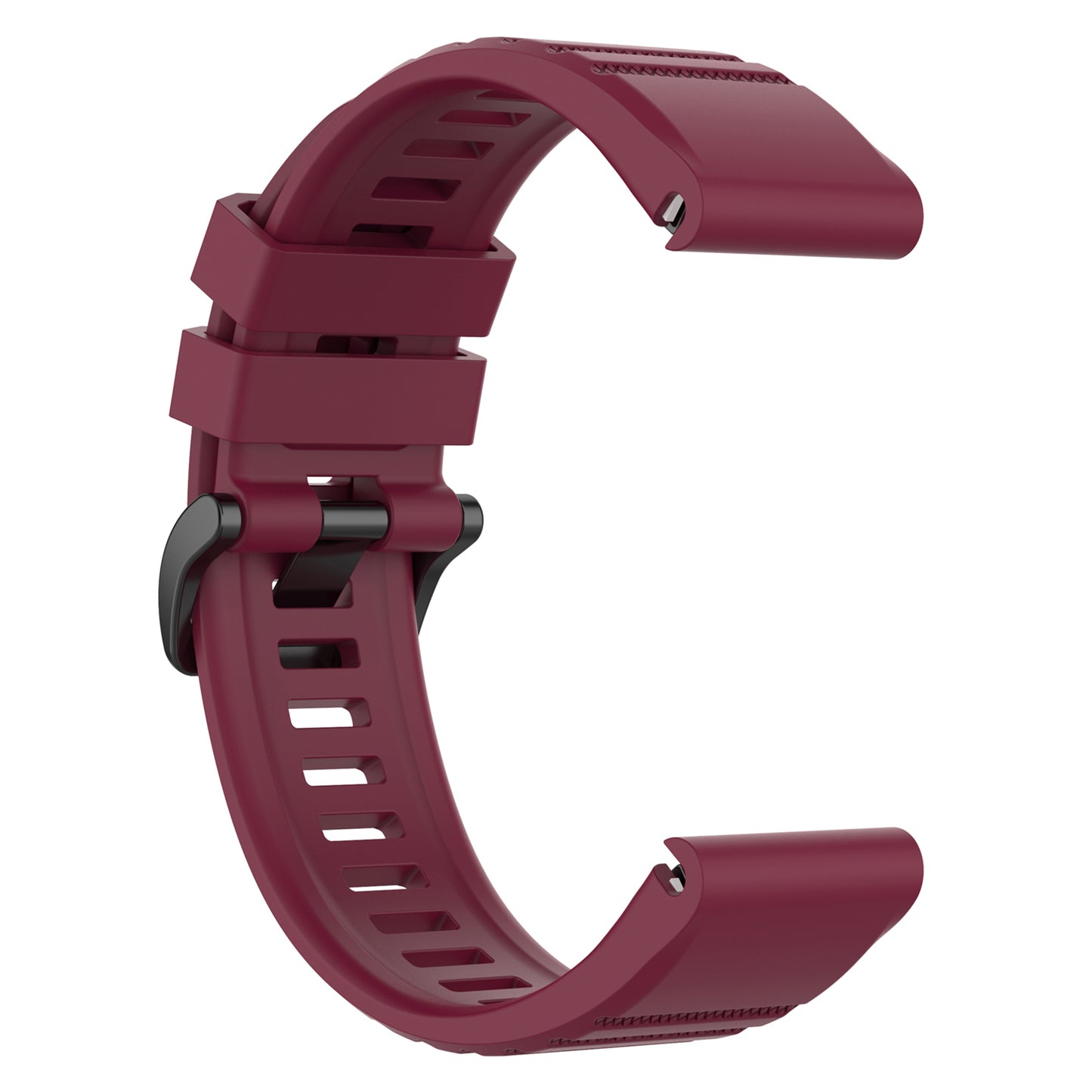 For Garmin Fenix 7/Epix Solid Color Quick Release Silicone Watch Band Replacement Wrist Strap 22mm
