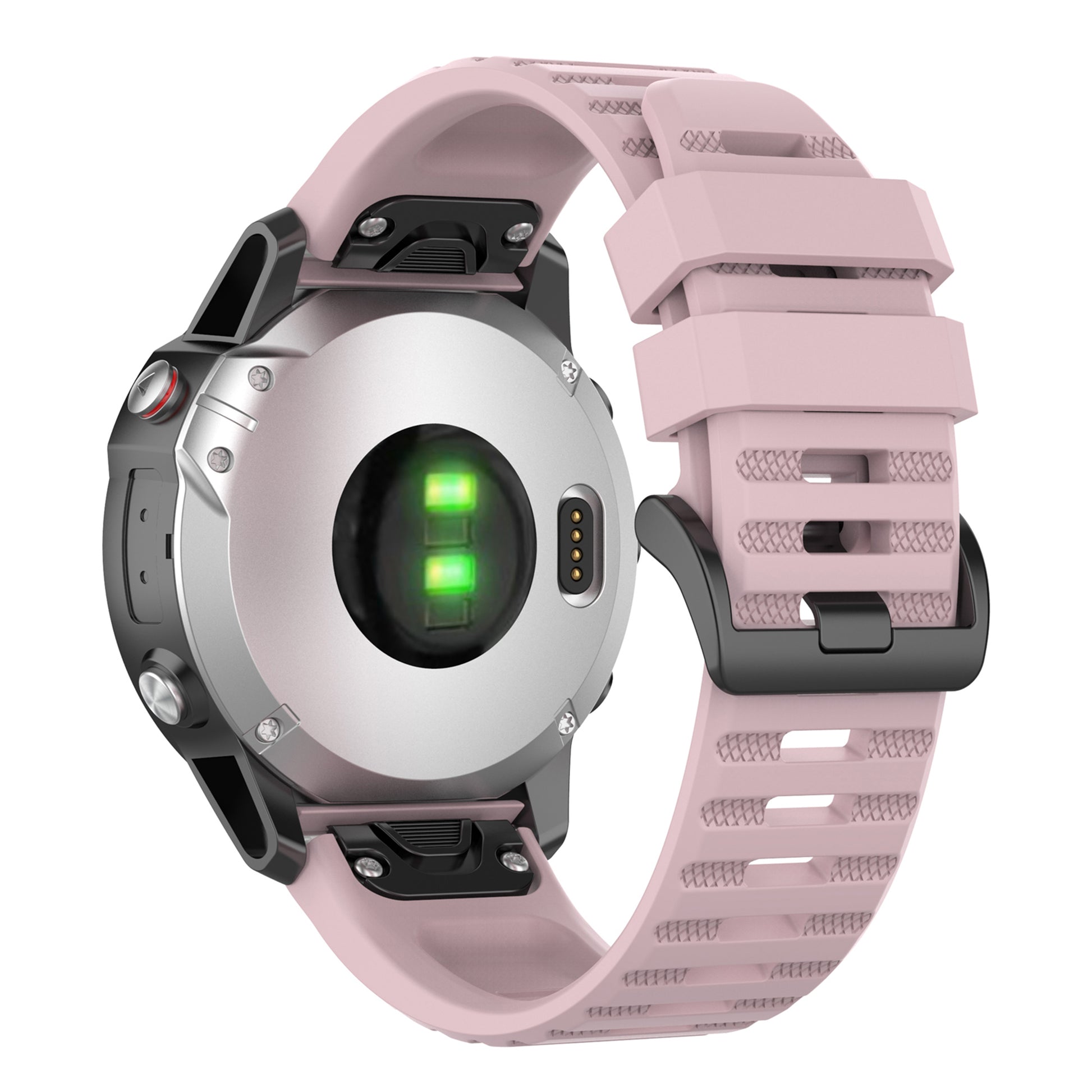 For Garmin Fenix 7/Epix Solid Color Quick Release Silicone Watch Band Replacement Wrist Strap 22mm