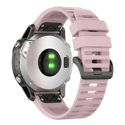 For Garmin Fenix 7/Epix Solid Color Quick Release Silicone Watch Band Replacement Wrist Strap 22mm