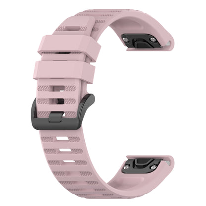 For Garmin Fenix 7/Epix Solid Color Quick Release Silicone Watch Band Replacement Wrist Strap 22mm