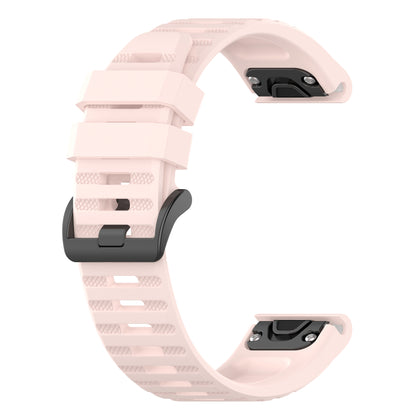 For Garmin Fenix 7/Epix Solid Color Quick Release Silicone Watch Band Replacement Wrist Strap 22mm