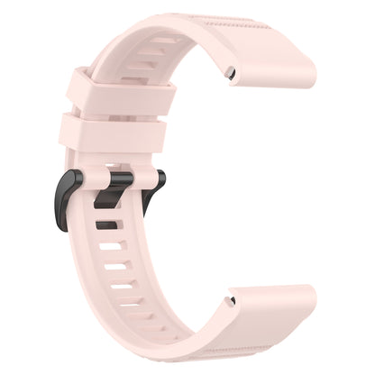 For Garmin Fenix 7/Epix Solid Color Quick Release Silicone Watch Band Replacement Wrist Strap 22mm