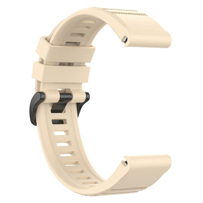 For Garmin Fenix 7/Epix Solid Color Quick Release Silicone Watch Band Replacement Wrist Strap 22mm