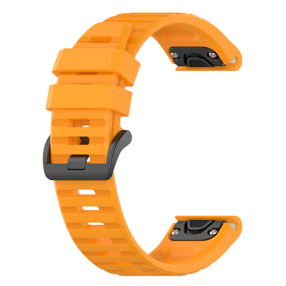 For Garmin Fenix 7/Epix Solid Color Quick Release Silicone Watch Band Replacement Wrist Strap 22mm
