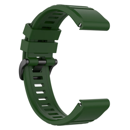 For Garmin Fenix 7/Epix Solid Color Quick Release Silicone Watch Band Replacement Wrist Strap 22mm