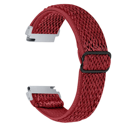 For Huami Amazfit GTR 47mm/Pace/Stratos/Stratos 2 Adjustable Elastic Watch Strap Universal 22mm Watch Band with Buckle