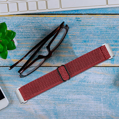 For Huami Amazfit GTR 47mm/Pace/Stratos/Stratos 2 Adjustable Elastic Watch Strap Universal 22mm Watch Band with Buckle