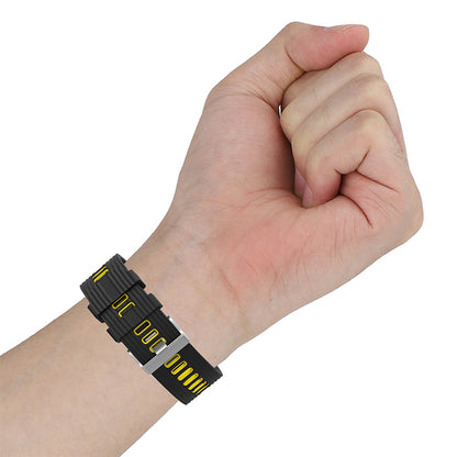 For Huawei Watch GT 3 (46mm) Dual Color 22mm Silicone Watch Strap Replacement Wrist Band
