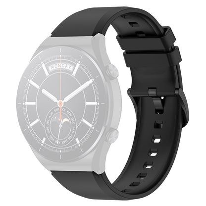 For Xiaomi Watch S1 22mm Silicone Watch Band Replacement Spare Watch Strap