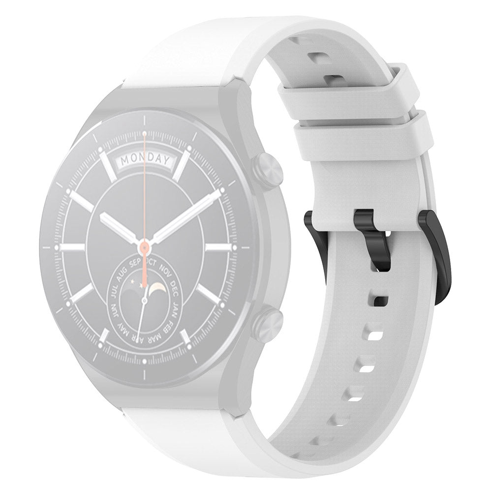 For Xiaomi Watch S1 22mm Silicone Watch Band Replacement Spare Watch Strap
