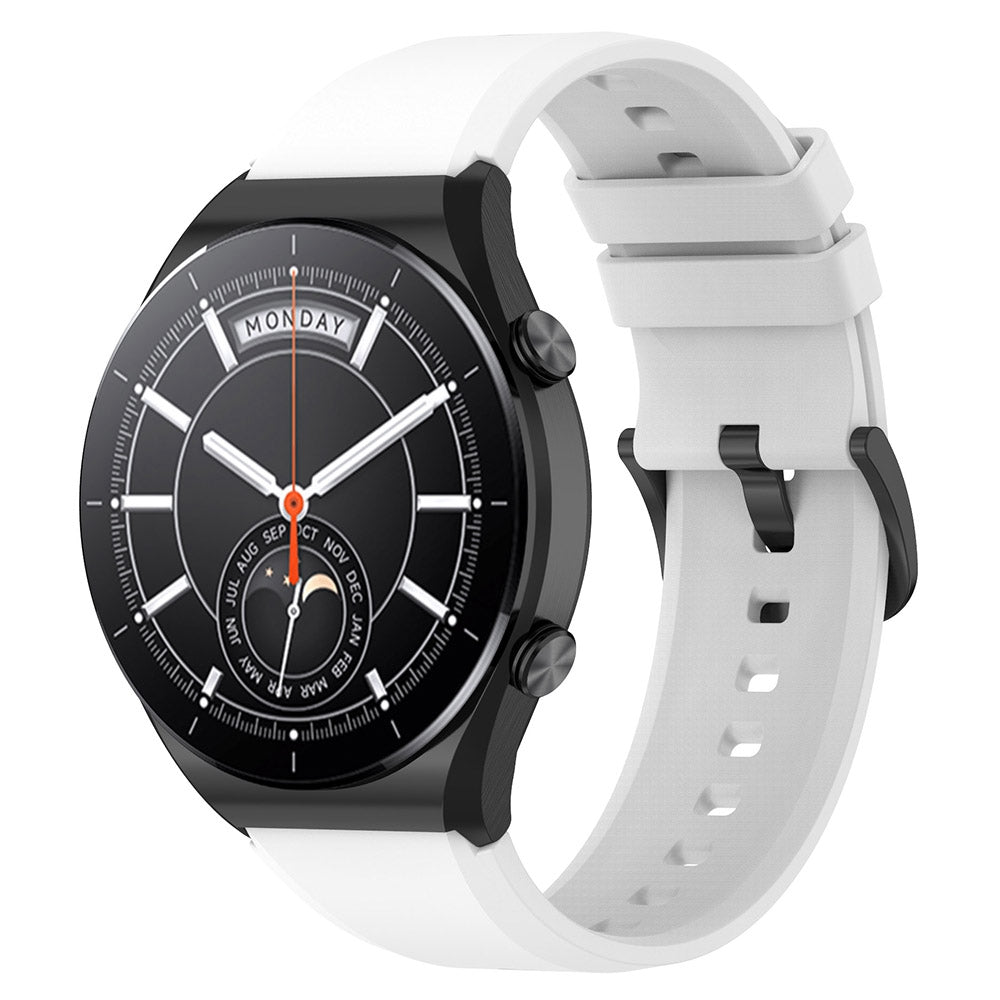 For Xiaomi Watch S1 22mm Silicone Watch Band Replacement Spare Watch Strap