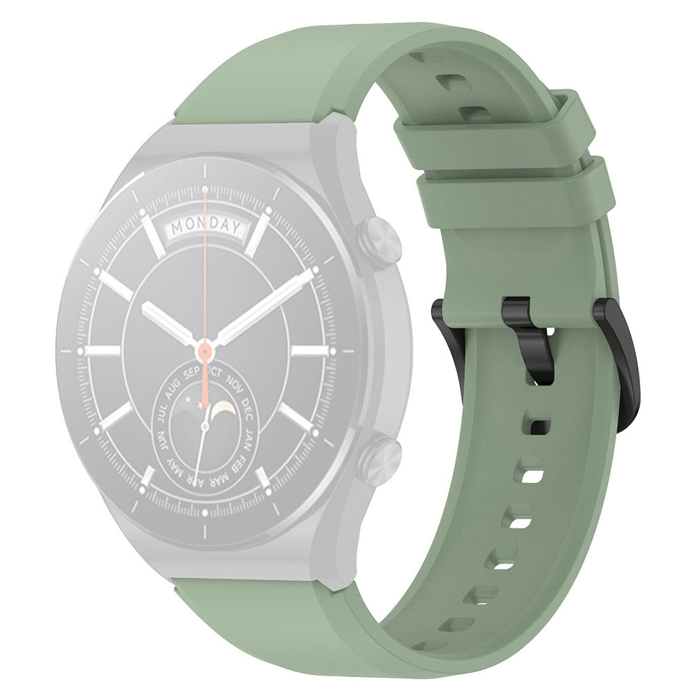 For Xiaomi Watch S1 22mm Silicone Watch Band Replacement Spare Watch Strap