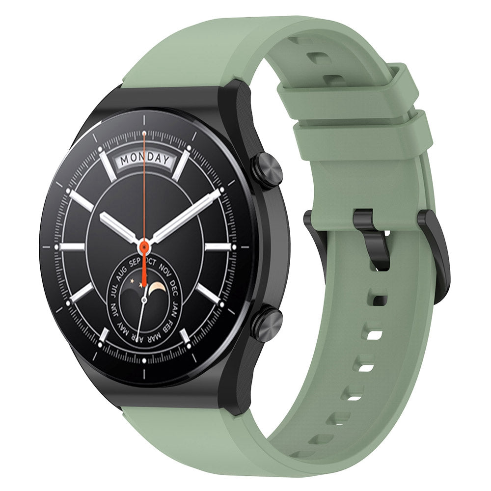 For Xiaomi Watch S1 22mm Silicone Watch Band Replacement Spare Watch Strap