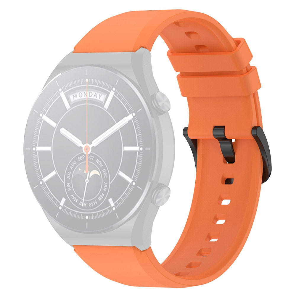 For Xiaomi Watch S1 22mm Silicone Watch Band Replacement Spare Watch Strap