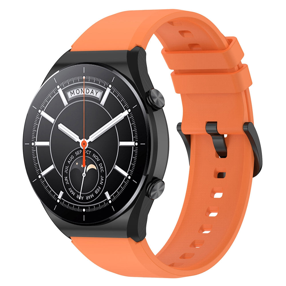 For Xiaomi Watch S1 22mm Silicone Watch Band Replacement Spare Watch Strap