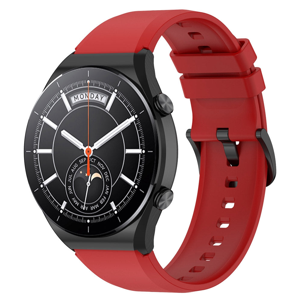 For Xiaomi Watch S1 22mm Silicone Watch Band Replacement Spare Watch Strap