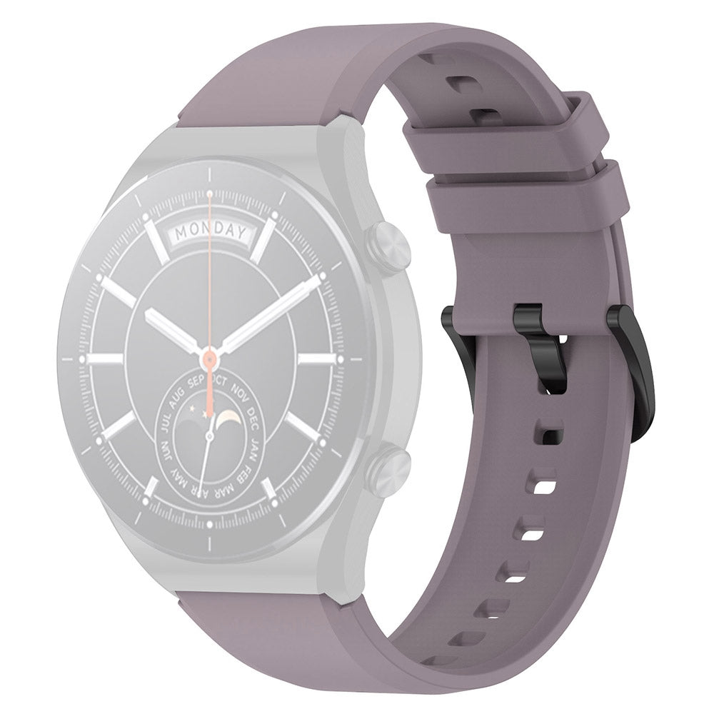 For Xiaomi Watch S1 22mm Silicone Watch Band Replacement Spare Watch Strap