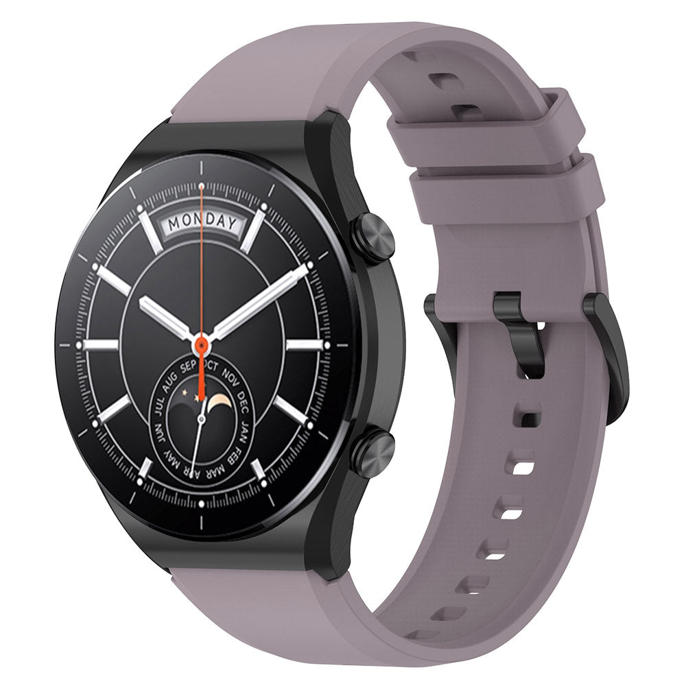For Xiaomi Watch S1 22mm Silicone Watch Band Replacement Spare Watch Strap