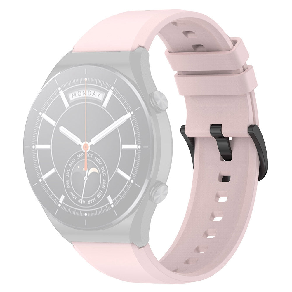 For Xiaomi Watch S1 22mm Silicone Watch Band Replacement Spare Watch Strap