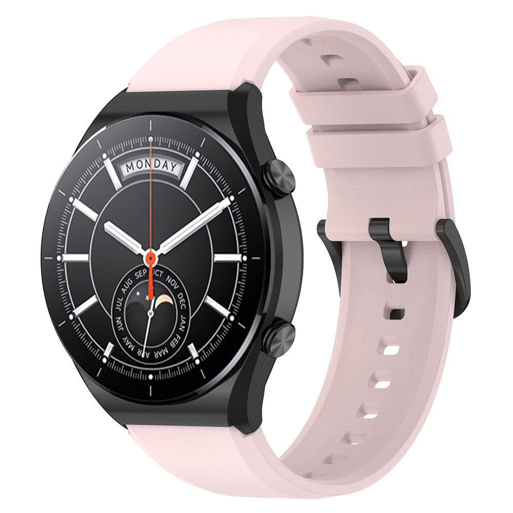 For Xiaomi Watch S1 22mm Silicone Watch Band Replacement Spare Watch Strap