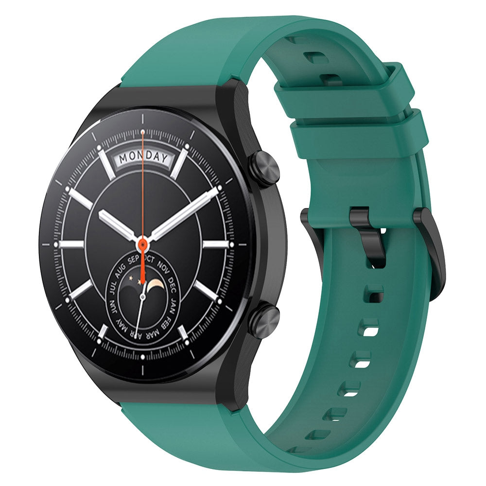 For Xiaomi Watch S1 22mm Silicone Watch Band Replacement Spare Watch Strap