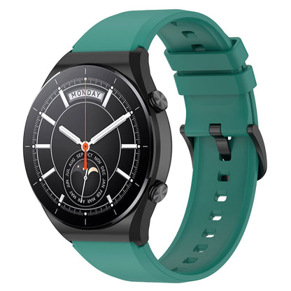 For Xiaomi Watch S1 22mm Silicone Watch Band Replacement Spare Watch Strap