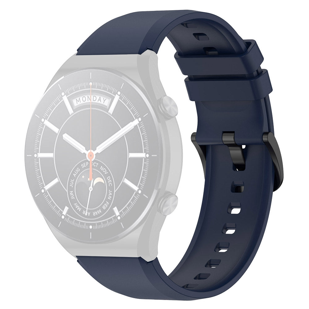 For Xiaomi Watch S1 22mm Silicone Watch Band Replacement Spare Watch Strap
