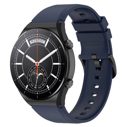 For Xiaomi Watch S1 22mm Silicone Watch Band Replacement Spare Watch Strap