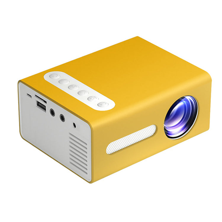 T300 Portable HD LED Home Projector Children Present Video TV Movie Party Game Entertainment Projector for Home Bedroom Living Room