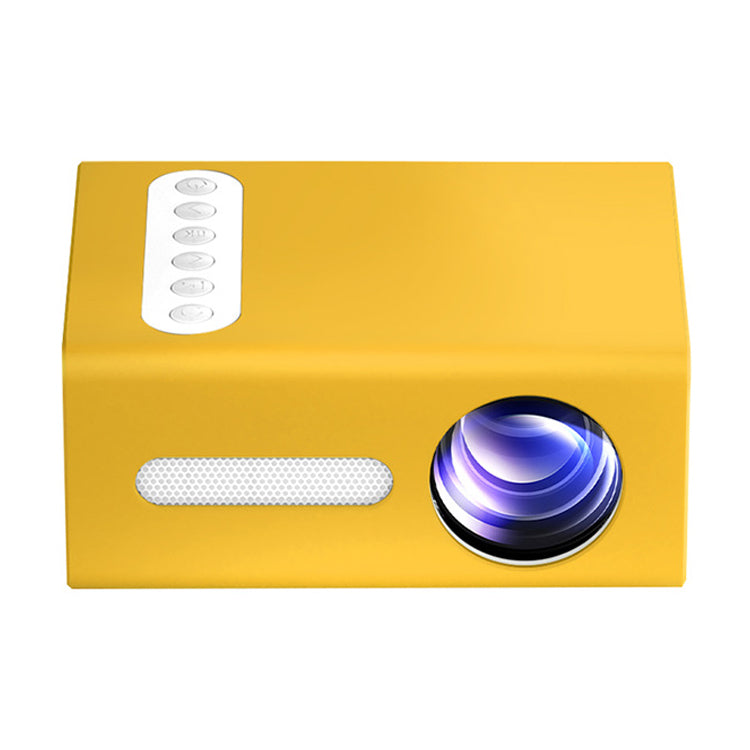 T300 Portable HD LED Home Projector Children Present Video TV Movie Party Game Entertainment Projector for Home Bedroom Living Room
