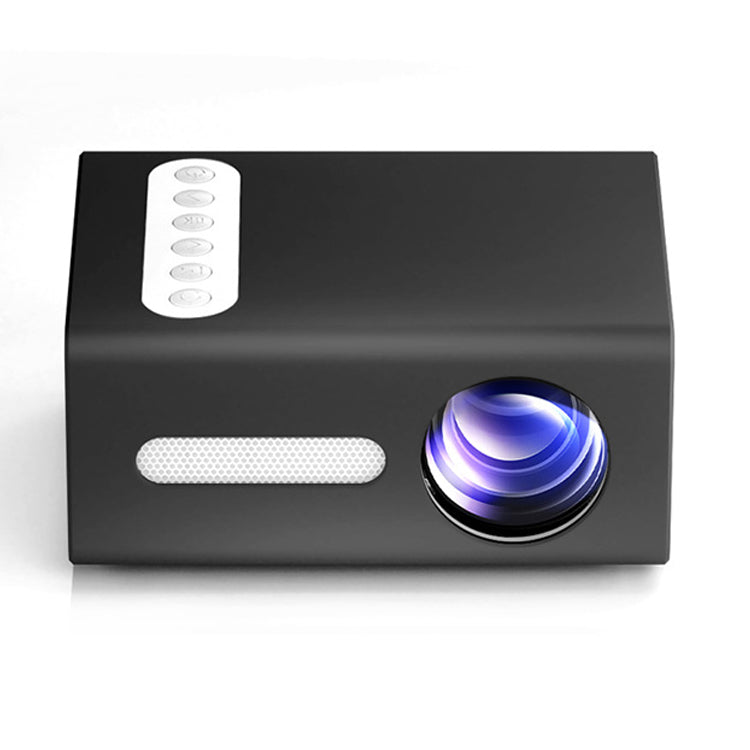 T300 Portable HD LED Home Projector Children Present Video TV Movie Party Game Entertainment Projector for Home Bedroom Living Room