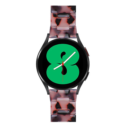 For Huami Amazfit GTR 47mm/Pace/Stratos/Stratos 2/Youth Edition 22mm Fashionable 3 Beads Resin Watch Strap Replacement Wrist Band