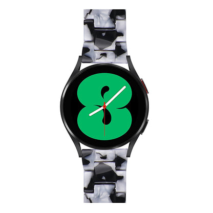 For Huami Amazfit GTR 47mm/Pace/Stratos/Stratos 2/Youth Edition 22mm Fashionable 3 Beads Resin Watch Strap Replacement Wrist Band