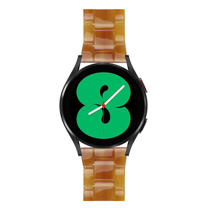 For Huami Amazfit GTR 47mm/Pace/Stratos/Stratos 2/Youth Edition 22mm Fashionable 3 Beads Resin Watch Strap Replacement Wrist Band
