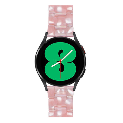 For Huami Amazfit GTR 47mm/Pace/Stratos/Stratos 2/Youth Edition 22mm Fashionable 3 Beads Resin Watch Strap Replacement Wrist Band