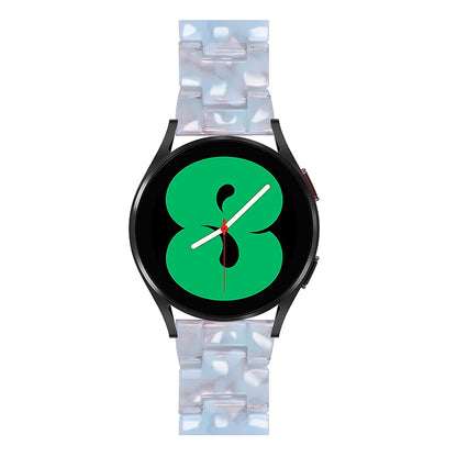For Huami Amazfit GTR 47mm/Pace/Stratos/Stratos 2/Youth Edition 22mm Fashionable 3 Beads Resin Watch Strap Replacement Wrist Band