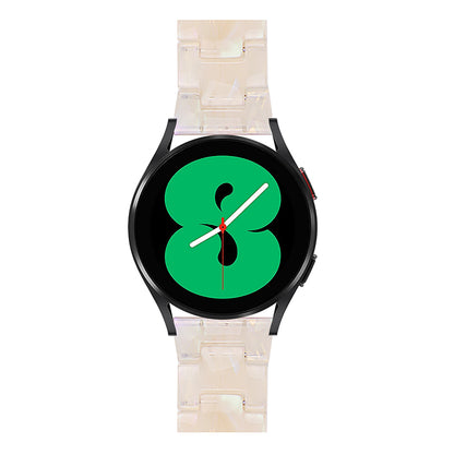 For Huami Amazfit GTR 47mm/Pace/Stratos/Stratos 2/Youth Edition 22mm Fashionable 3 Beads Resin Watch Strap Replacement Wrist Band