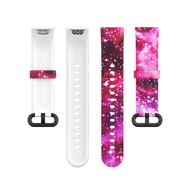 For Xiaomi Redmi Watch 2 Lite Pattern Printed Watchband Adjustable Silicone Smart Watch Strap