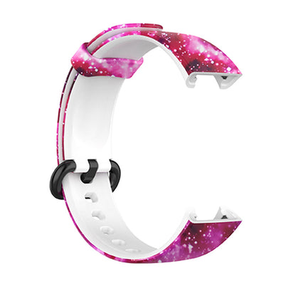 For Xiaomi Redmi Watch 2 Lite Pattern Printed Watchband Adjustable Silicone Smart Watch Strap