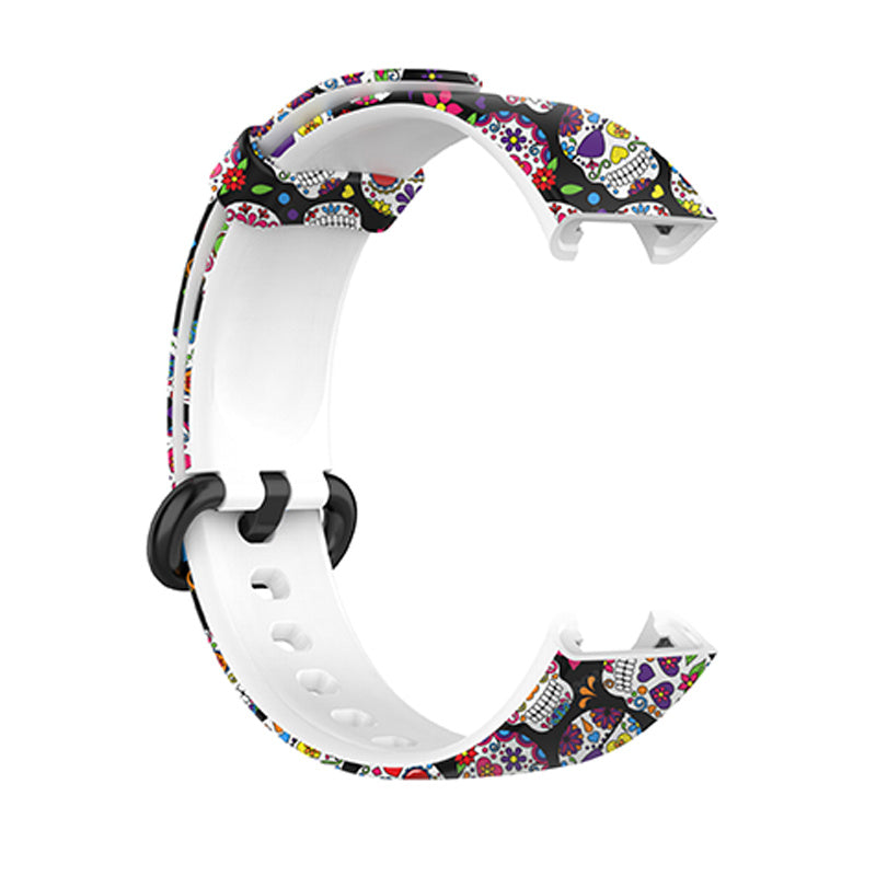 For Xiaomi Redmi Watch 2 Lite Pattern Printed Watchband Adjustable Silicone Smart Watch Strap