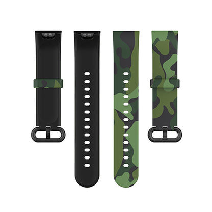 For Xiaomi Redmi Watch 2 Lite Pattern Printed Watchband Adjustable Silicone Smart Watch Strap
