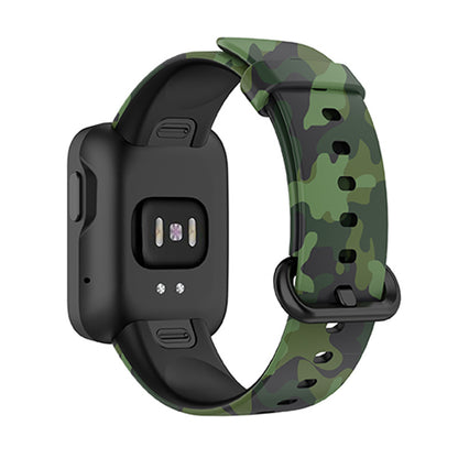 For Xiaomi Redmi Watch 2 Lite Pattern Printed Watchband Adjustable Silicone Smart Watch Strap
