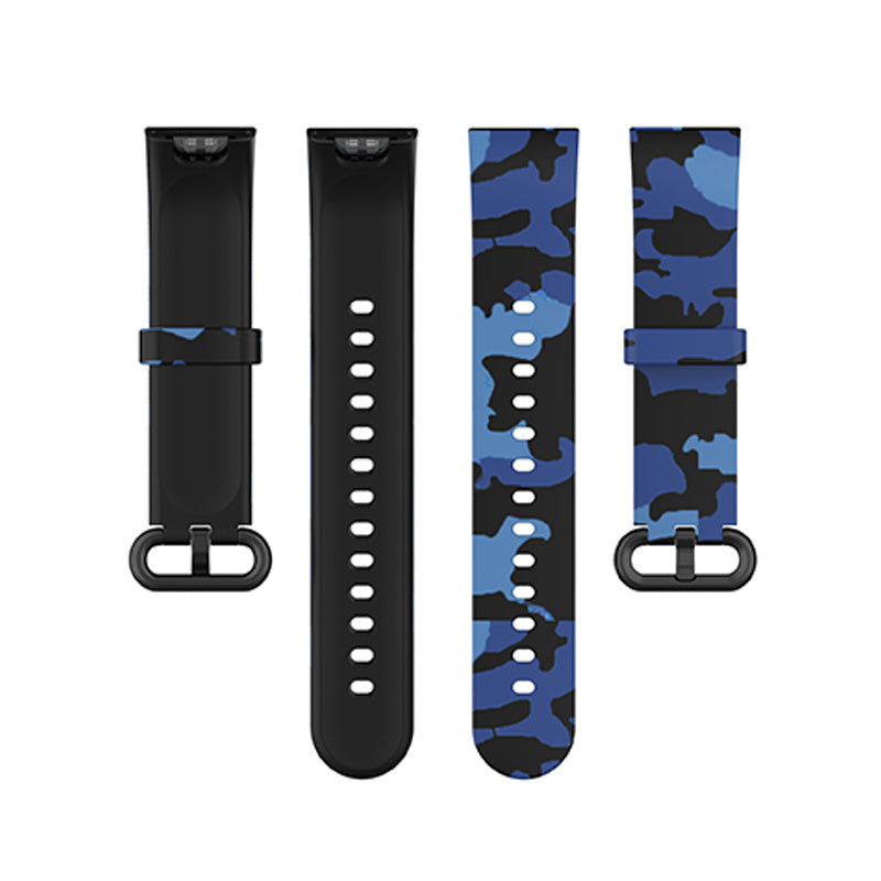 For Xiaomi Redmi Watch 2 Lite Pattern Printed Watchband Adjustable Silicone Smart Watch Strap