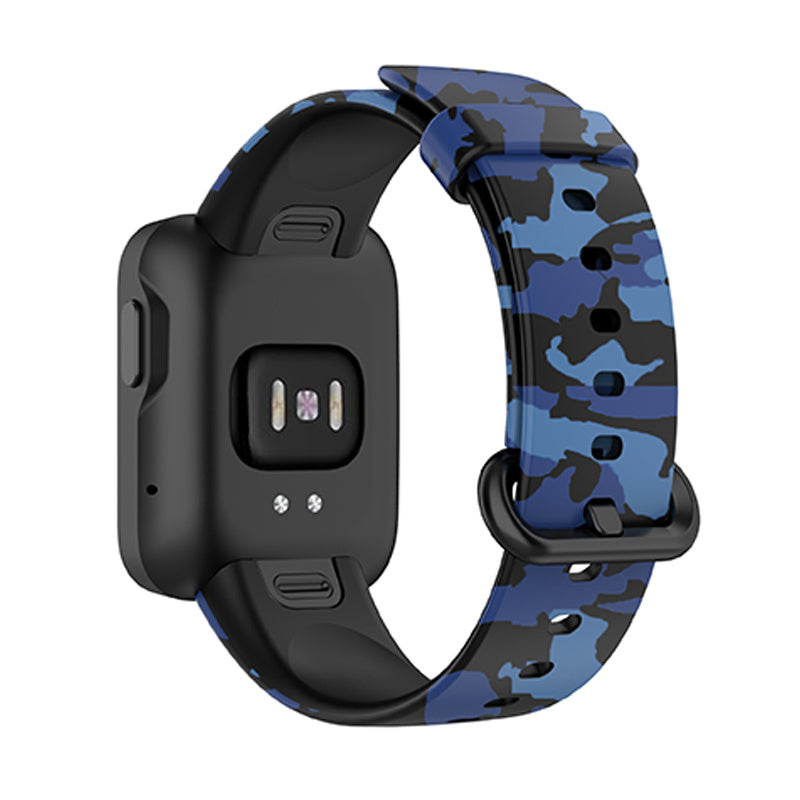 For Xiaomi Redmi Watch 2 Lite Pattern Printed Watchband Adjustable Silicone Smart Watch Strap